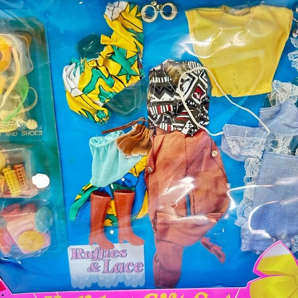 Sandi Totsy "Fashion Doll" Flair Clothing Gift Box Vintage 80s New - Picture 7 of 9